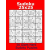 Sudoku 25x25 50 Giant Hard Sudoku Puzzles