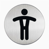 Piktogram: moški WC - ? 83 mm
