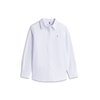 TOMMY HILFIGER Bluza golobje modra/bela