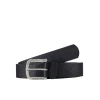 JACK & JONES Pas HARRY črna/srebrna