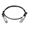 PLANET 100G QSFP28 Direct Attached omrežni kabel Črna, Kovinska 1 m