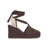 Weekend Max Mara Espadrile 2615521155670 Temno rjava