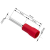 Izolacija objemke konektorja 1,9/19 mm kabel 4,3 mm