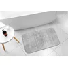 tulup.si Kopalniške preproge Siva stena 75x45 cm Bela