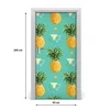 tulup.si Samolepilni tapete na vratih Ananas 95x205 cm