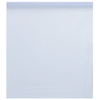 vidaXL Folija za okna statična matirana prozorna bela 45x1000 cm PVC