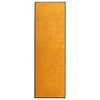 Vidaxl Pralni predpražnik oranžen 60x180 cm