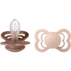 Bibs Tolažilna duda Supreme - Woodchuck & Blush - 6-36 mesecev