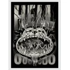 The Dudes Hellooo Unlimited Art Print black