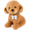 shumee Pasji pudelj Lucy 40 cm - bež