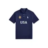 Polo Ralph Lauren Majica  mornarska / bela