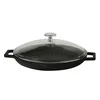 Grill pan, made of cast iron, with lid, 30 cm - LAVA