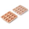liewood® set 2 modelov za ledene kocke sonny dino rose/tuscany rose mix