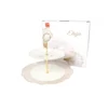 Sigma Porcelan etažer JH-CAKE2-GINKO