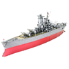 Metal Earth 3D sestavljanka Vojna ladja Yamato (ICONX)