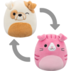 SQUISHMALLOWS 2v1 mačka Geraldine in buldog Brock