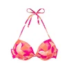 LASCANA Bikini zgornji del bež / oranžna / roza / roza