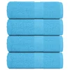 Ručnici za pranje FROGN 4 kom. tirkizne 30x30 cm 360 g/m2