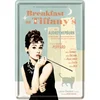 NOSTALGIC ART Metalna razglednica Breakfast at Tiffanys Blue