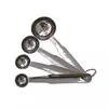 De Buyer Set 4kos merilne žličke 1 - 2,5 - 5 - 15 ml / inox, (5000200313)