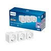 Philips - SET 3x pametne SCHUKO utičnice 2300W Wi-Fi