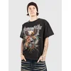 Ninth Hall Eagle Rock Boxy T-Shirt vintage black