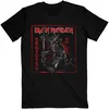 Iron Maiden Majica Senjutsu Cover Distressed Red Unisex Black L