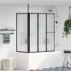 Tuš paravan Bijelo 120 x 70 x 137 cm Aluminij