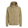 JACK & JONES Prehodna jakna JJERUSH temno bež/bela
