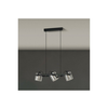 Eglo 780478 - Luster na sajli CALERINO 3xE27/40W/230V crna