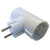 Razvodnik - t dvostruki,16a 250v, beli