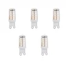 Komplet 5 zatemljivih LED žarnic G9 1,2 W 100 lm 2700 K