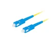 Lanberg Lanberg SM SC/UPC-SC/UPC SIMPLEX 3.0mm LSZH G657A1 2m rumen optični patch kabel