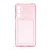 Futrola Clear Wallet za Samsung A25, Roze