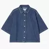 Cropp - Teksas košulja sa prugama - navy
