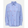 ONLY Bluza ONLNew Lina Grace  svetlo modra / rdeča / bela