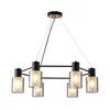 Luster na sajli SILENCE 6xE14/15W/230V