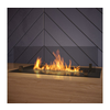InFire - Ugrađeni bio kamin 8,5x60 cm 3,5kW crna