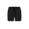 HUGO za moške. 50493450 Kopalke Dominica black (L), Črna, Oblačila za plažo, Poliamid