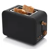 DUKA Opekač kruha z 2 predelkoma, 2 rezini toasta, 850 W LOFT, črn,