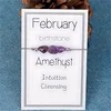 Zapestnica z mesečnim kamnom - Februar / Ametist KP38769