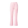 Juicy Couture Hlače Tina roza/srebrna
