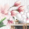 Tapeta magnolija z abstraktnimi elementi - 539x363