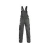 Canis Radne pantalone na tregere phoenix cronos sivo-crne, vel.54 ( 54491 )