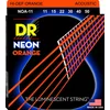DR Strings HiDef Orange Neon Medium-Lite Acoustic