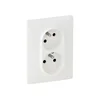 Legrand 753186 - Kućna utičnica VALENA LIFE 250V/16A 2x2P+T bela