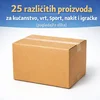 6. PAKET - 25 proizvoda za dom, vrt, sport, nakit, igračke...početna cijena 100 EUR