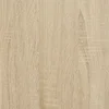 Vidaxl Klubska miza Sonoma hrast 66 x 53 x 45 cm Konstruiran les