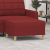 vidaXL Stolček za noge vinsko rdeče 70x55x41 cm blago