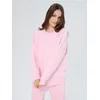 Sinsay - Crewneck dukserica sa raglan rukavima - pastelno roze